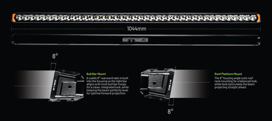STEDI Sport Plus Single Row 41.5 inch 32 LED Light Bar