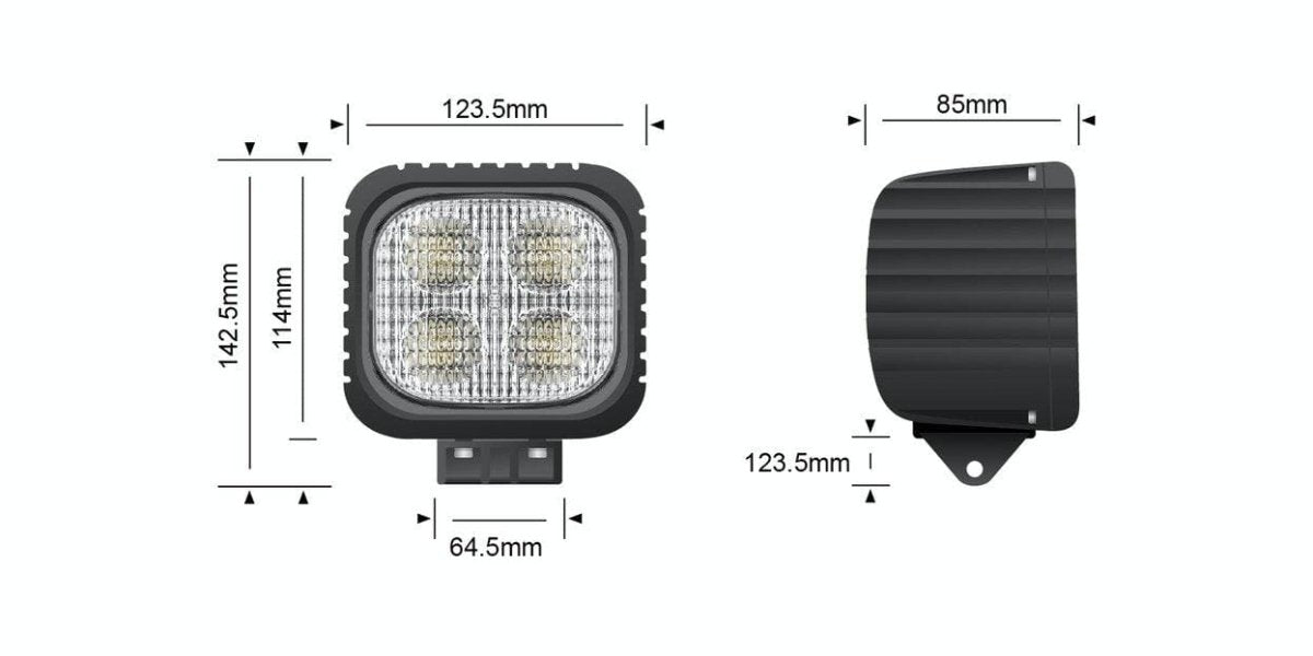STEDI 40 Watt LED Work Flood Light