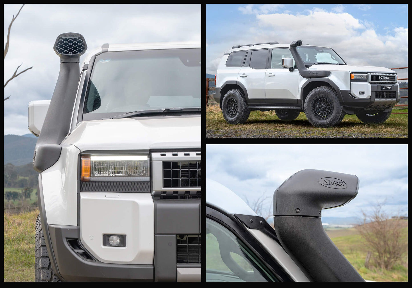 Safari ARMAX Snorkel to suit Toyota LandCruiser 250 Series Prado