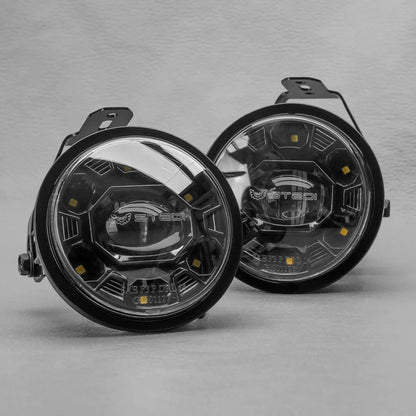 STEDI LED / DRL Fog Lights to suit Ironman Bullbars | Black