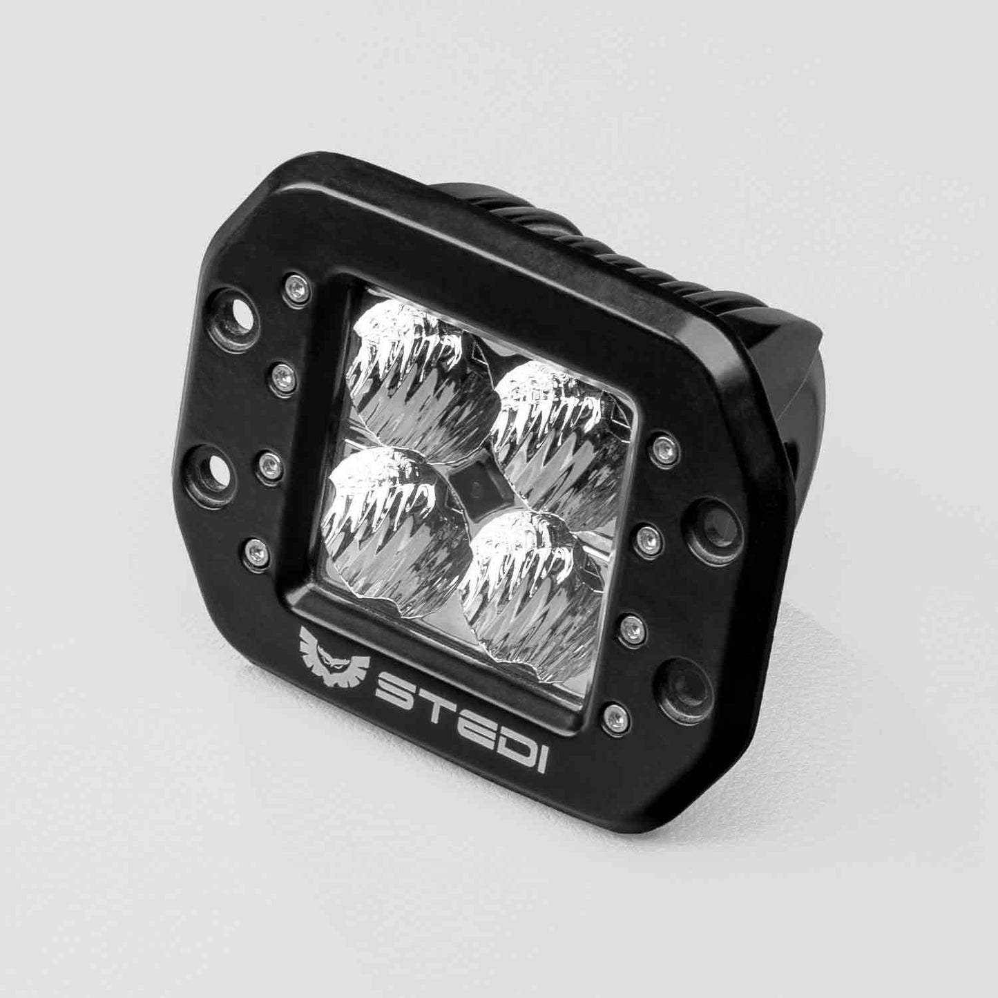 STEDI C-4 Black Edition Flush Mount LED Light | Flood