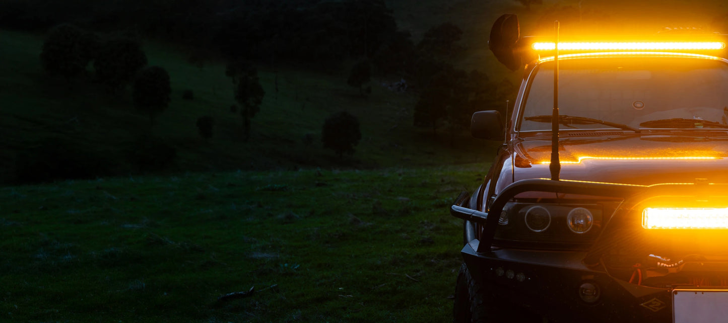 STEDI Sport Plus Single Row Light Bar Amber Filter Cover