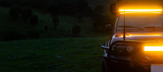 STEDI Sport Plus Single Row Light Bar Amber Filter Cover