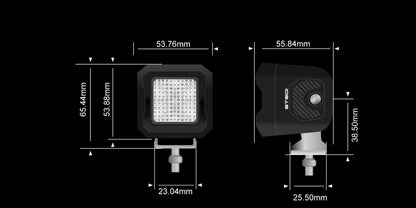 STEDI G1 Black Flood Work Light