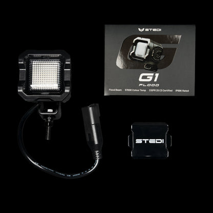 STEDI G1 Black Flood Work Light