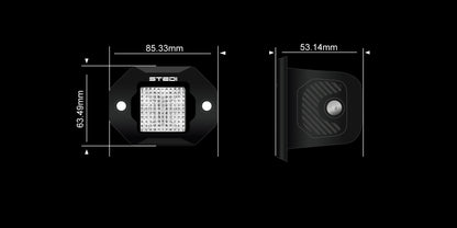 STEDI G1 Black Flush Work Light