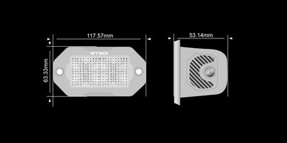 STEDI G2 Marine Flush Work Light