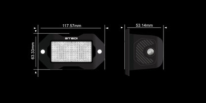 STEDI G2 Black Flush Work Light