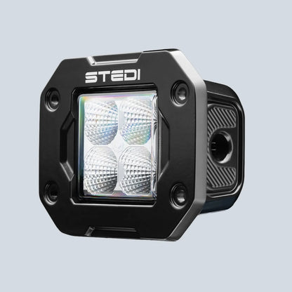 STEDI G4 Black Flush Work Light