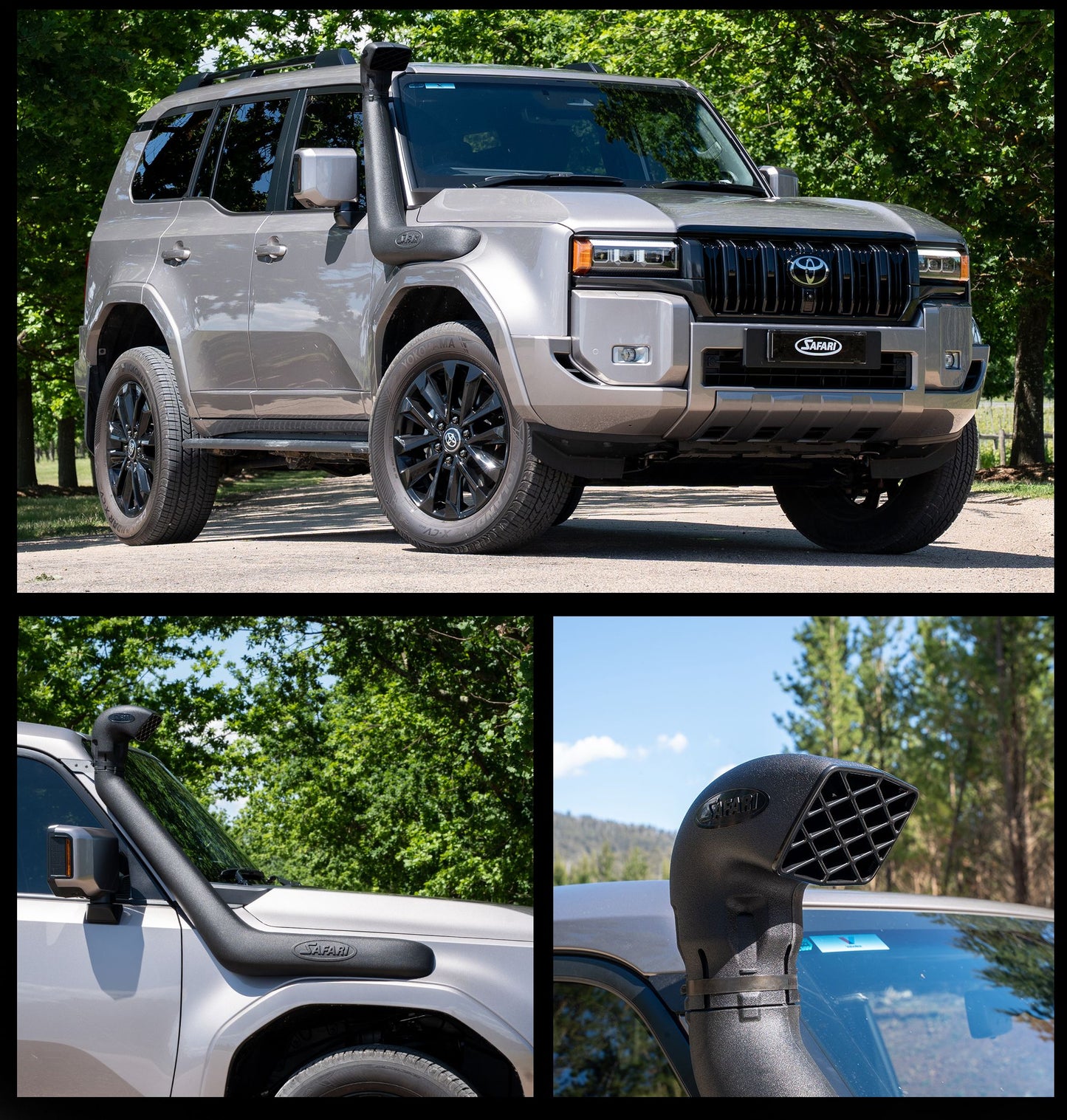 Safari V-SPEC Snorkel - Toyota LandCruiser 250 Series Prado