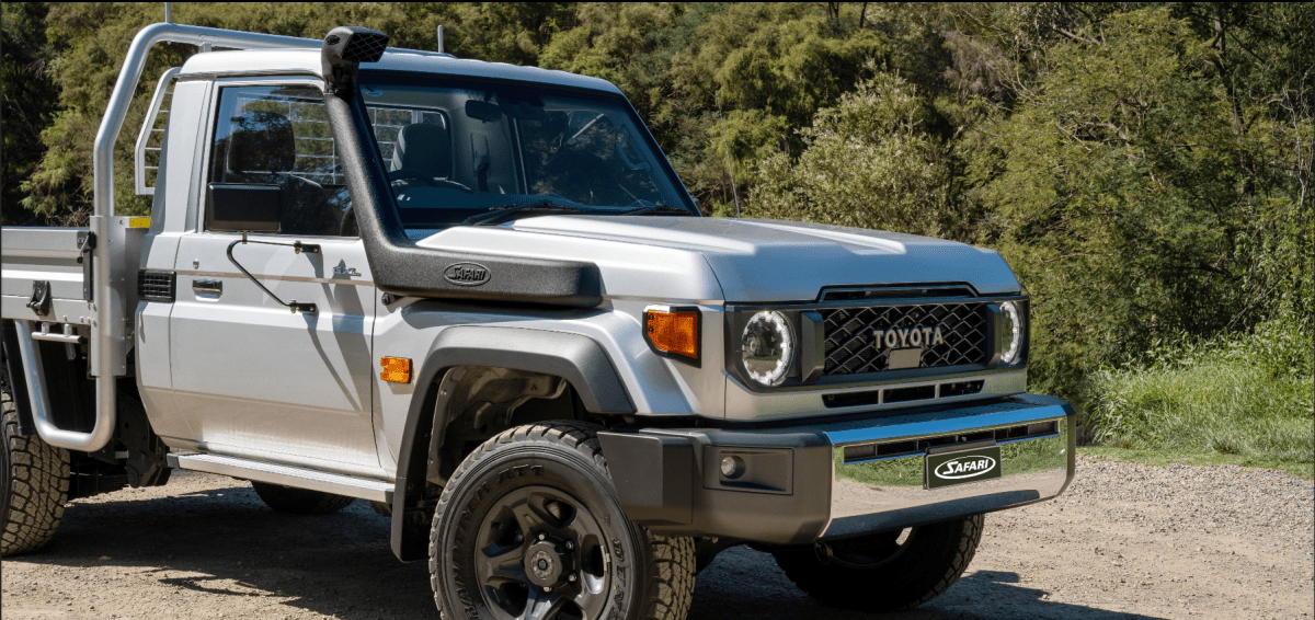 Safari V - Spec Snorkel To Suit Toyota LandCruiser MY24 70 Series 4.2L V6