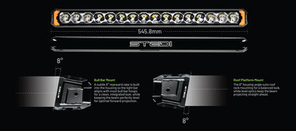 STEDI Sport Plus Single Row 21.5 inch 16 LED Light Bar
