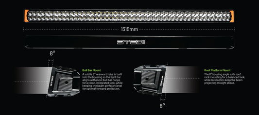 STEDI Sport Plus Double Row 52 inch 100 LED Light Bar
