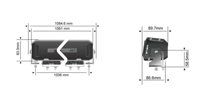 STEDI Sport Plus Double Row 42 inch 80 LED Light Bar