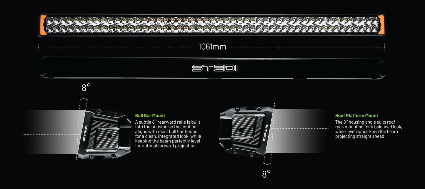 STEDI Sport Plus Double Row 42 inch 80 LED Light Bar