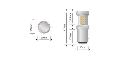 STEDI BAY15D (1157) LED Bulbs (Pair)