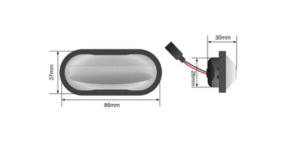 STEDI Dynamic LED Side Marker to suit Land Rover Defender & Discovery 2