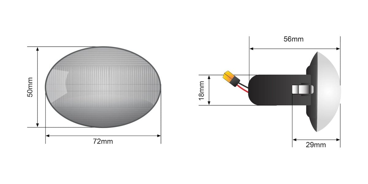 STEDI Dynamic LED Side Marker To Suit Mini Cooper R56