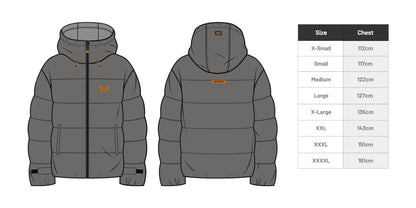 STEDI Grey Puffer Jacket