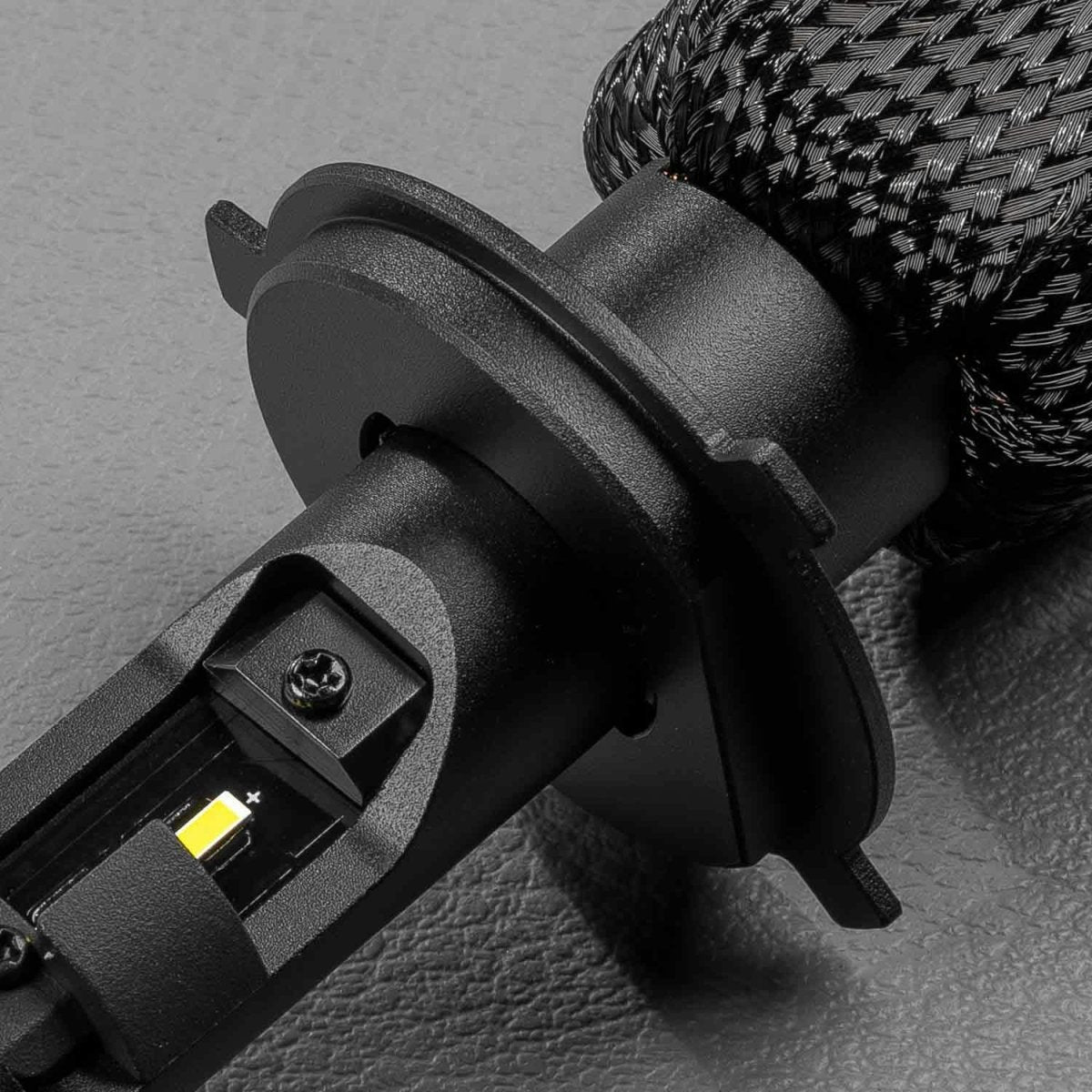 STEDI H4 Blackout LED Headlight Globes