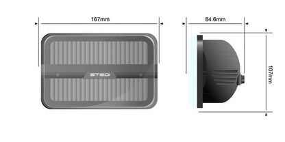 STEDI Homage Rectangle 6"x4" - (5700K) 