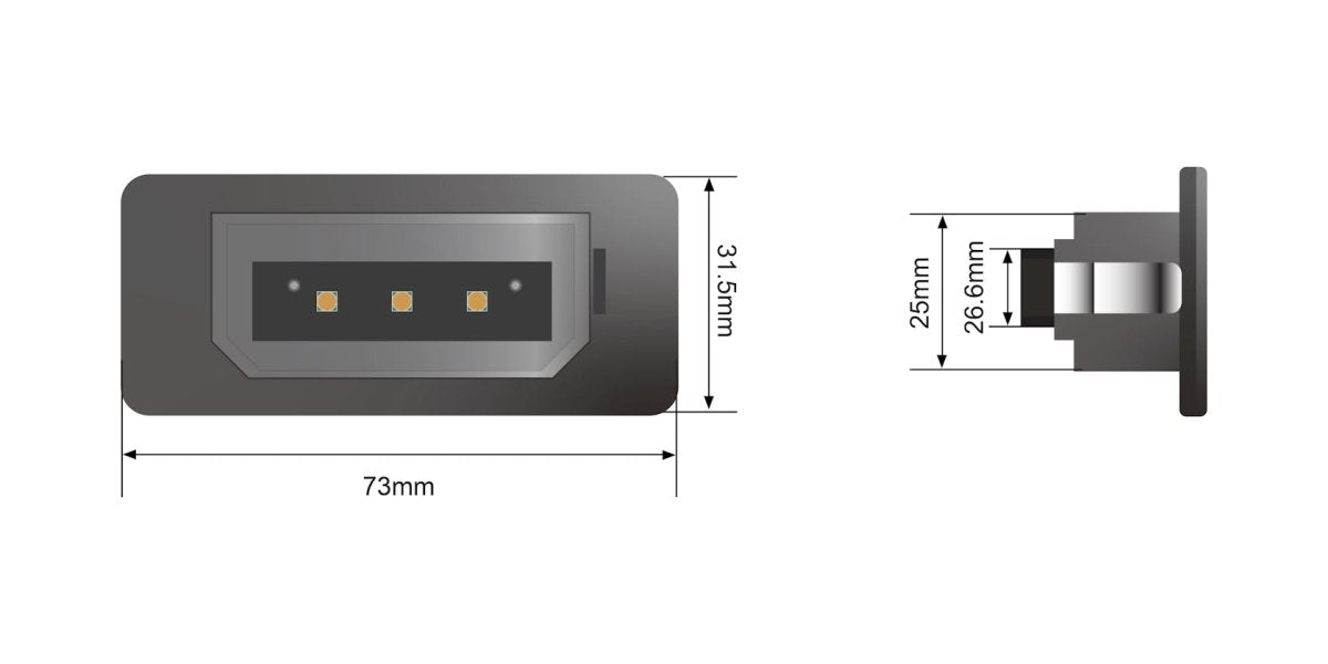 STEDI LED License Plate Light to suit BMW
