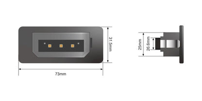 STEDI LED License Plate Light to suit BMW