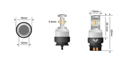 STEDI PWY24W LED Bulbs (Pair)