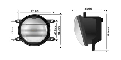 STEDI Universal Type C LED Fog Light Conversion Kit