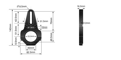 STEDI Vice Bull Bar Tube Clamps (Large Size)